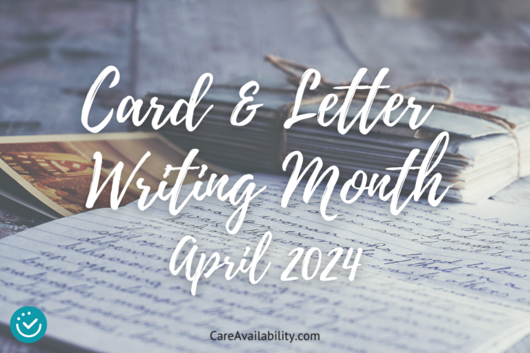 Card and Letter Writing Month
